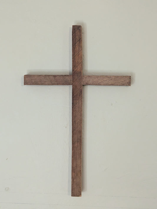 Large Rustic Barnwood Cross